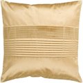 Surya Surya Rug HH022-1818D Square Mustard Decorative Down Feather Pillow 18 x 18 in. HH022-1818D